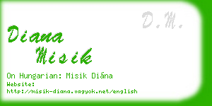 diana misik business card